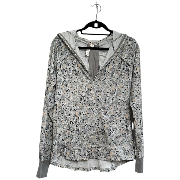 Lululemon Lightened Up Pullover Not So Petite Fleur Silver Spoon/Ambient Grey 6 - Picture 5 of 16